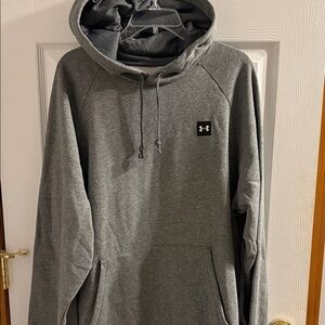 Under Armour Men's Heather Gray Pullover Hoodie